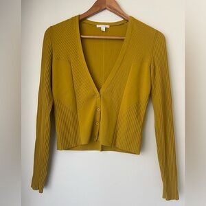 Cos olive cardigan XS